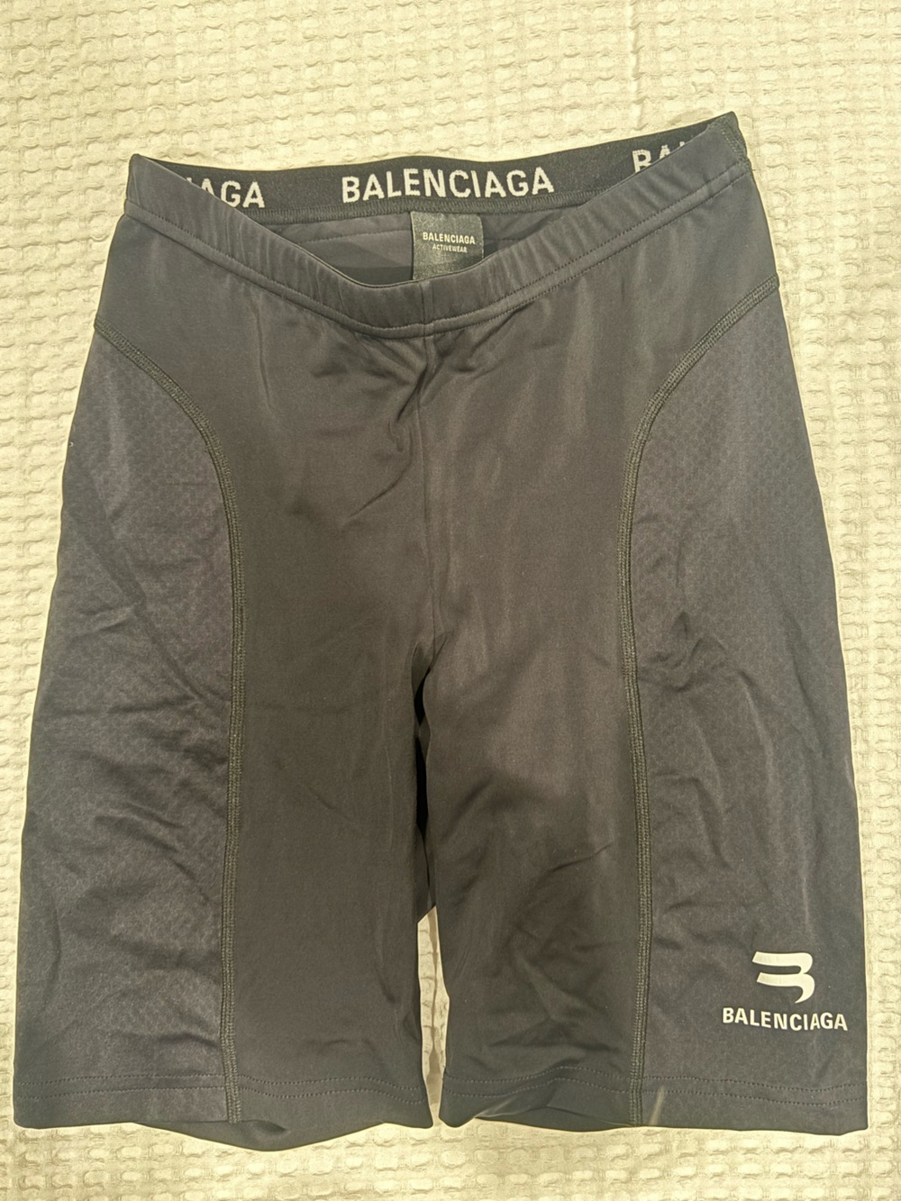 Balenciaga Women’s Black Cycling Athletic Shorts